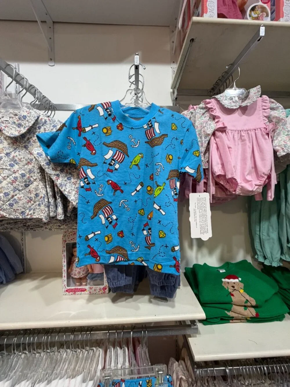 NWT Sara's Prints 2PC Pajama Set